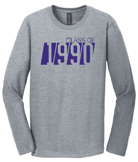GHS Class of 1990 - long sleeve tee
