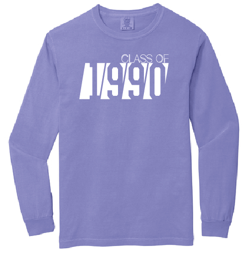 GHS Class of 1990 - long sleeve tee