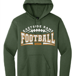 Eastside Rams heavyweight football hoodie