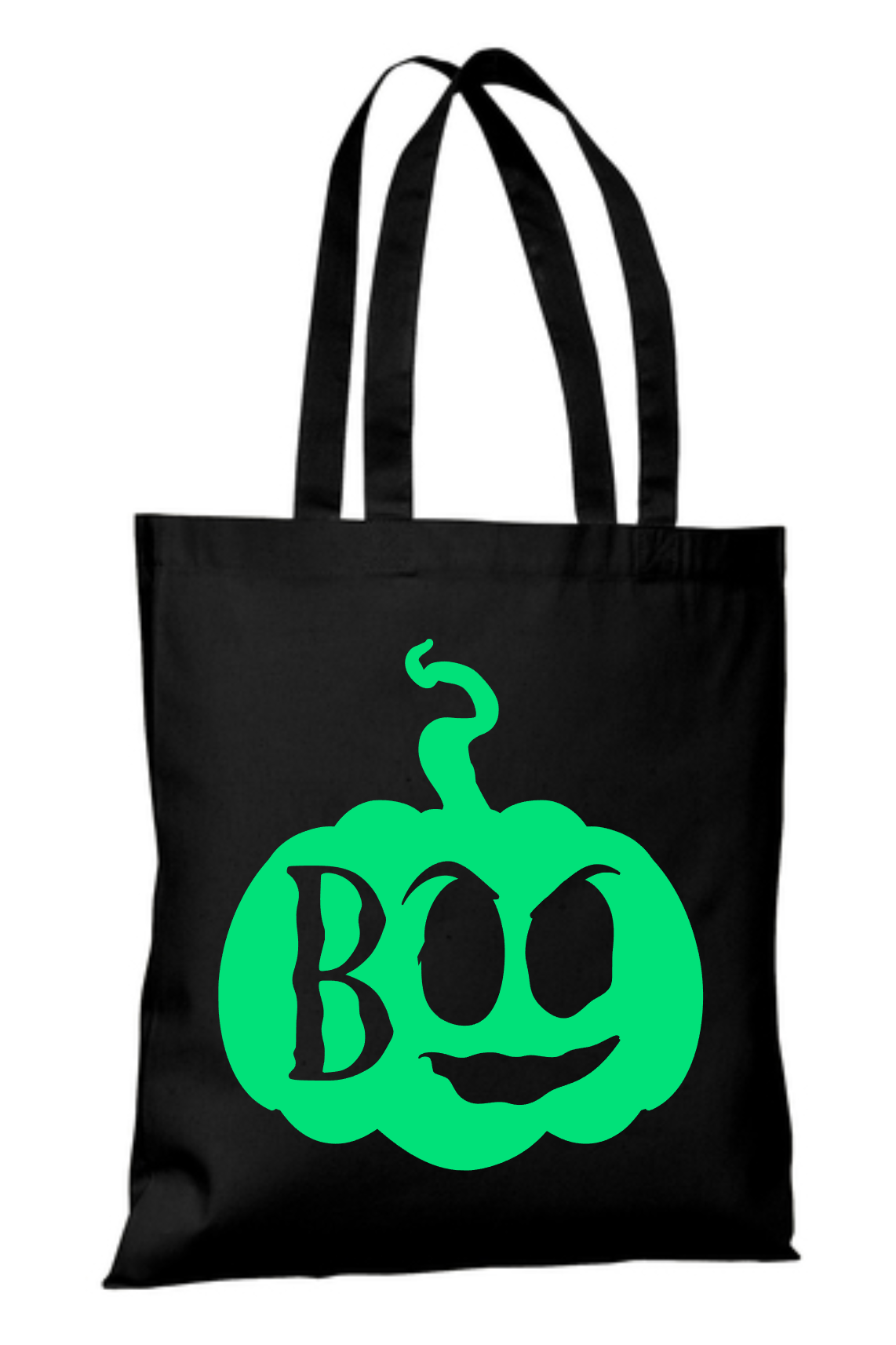 Glow in the Dark trick-or-treat bag for Halloween