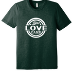 Live Love Camp tee for adults - triblend