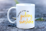 Ray of Sunshine ceramic mug or water bottle