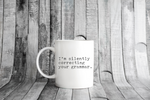 Silently Correcting your Grammar mug