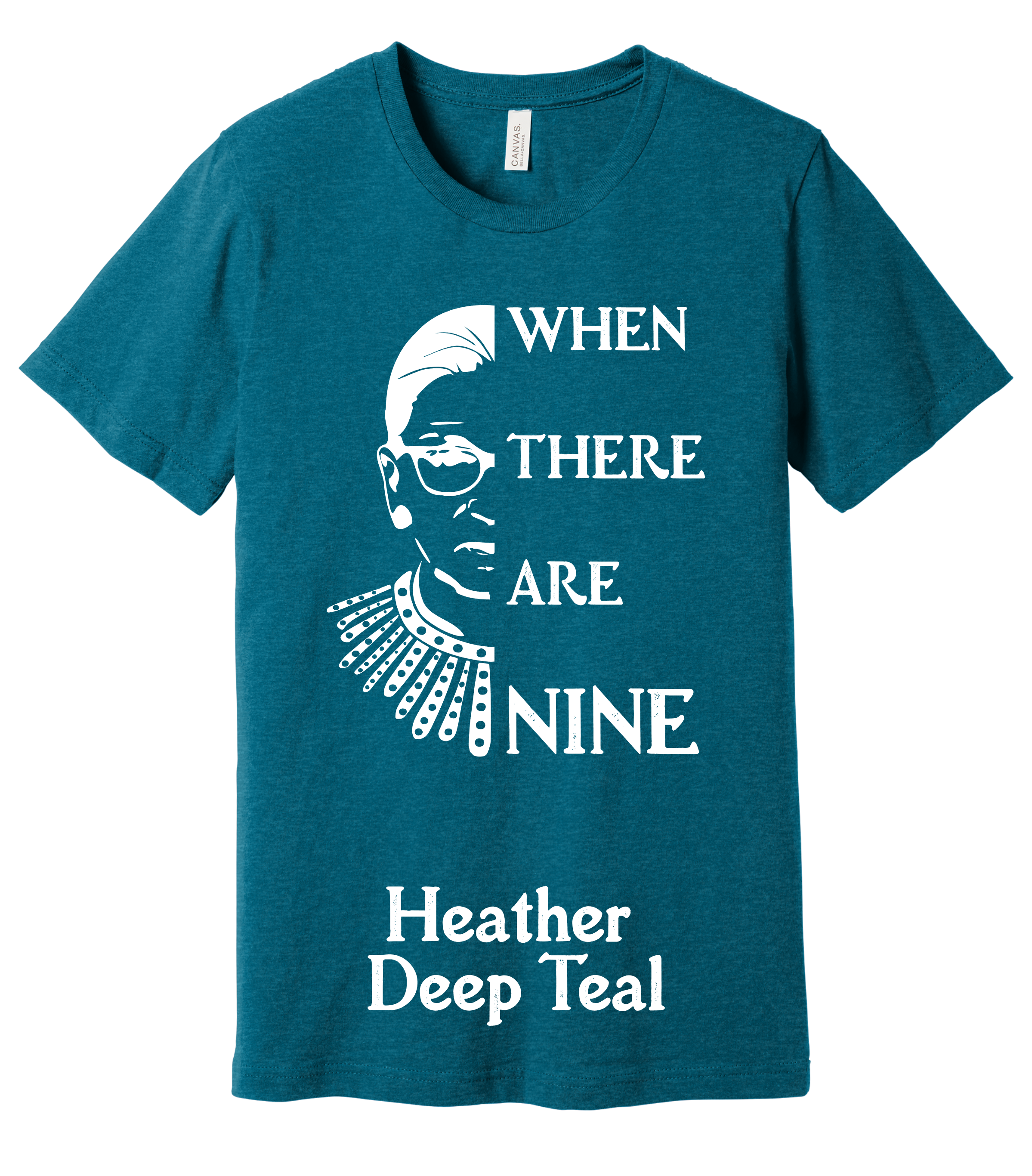 When There Are Nine Ruth Bader Ginsburg RBG quote shirt The